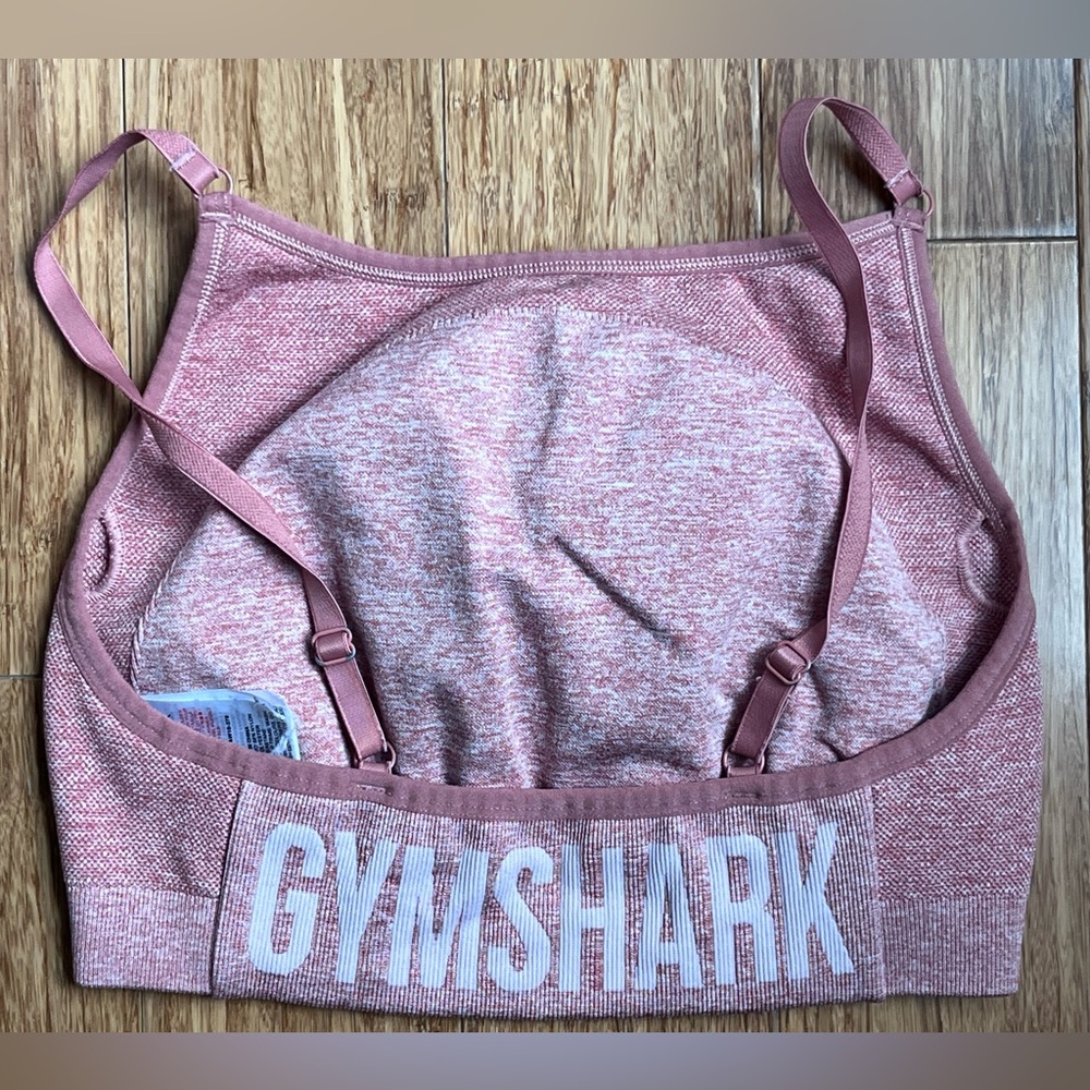 Gymshark Pink Sports Bra Size Medium. 1425
